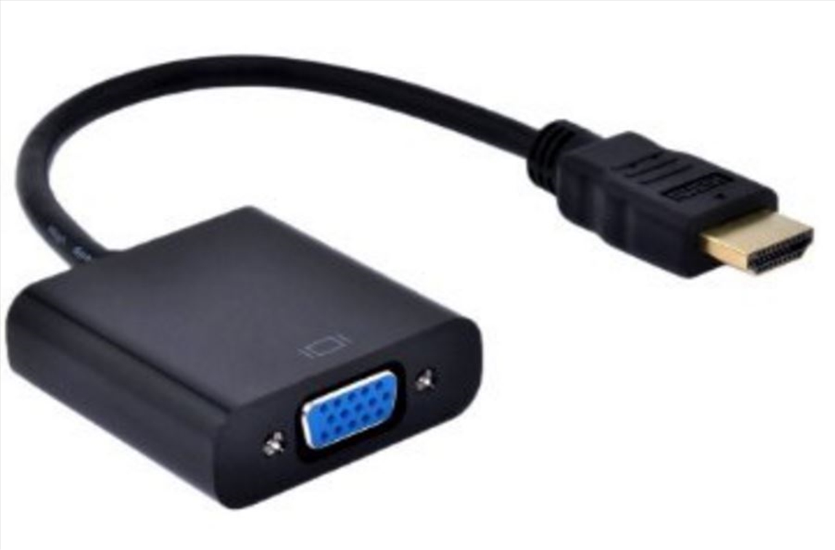 Astrotek HDMI to VGA Converter Adapter Cable 15cm - Type A Male to VGA Female/Product Detail/Cables