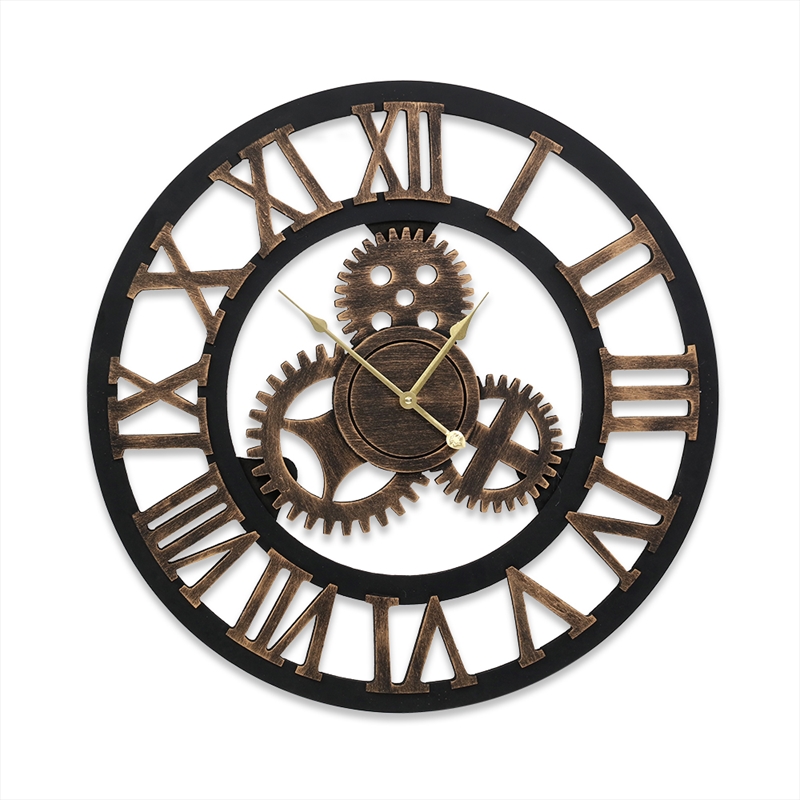 Artiss Wall Clock Extra Large Vintage - 80cm/Product Detail/Clocks