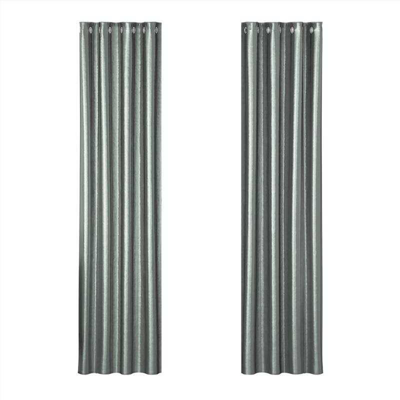 Artiss 2X Blockout Curtains Blackout Window Curtain Eyelet 140x230cm Grey/Product Detail/Manchester