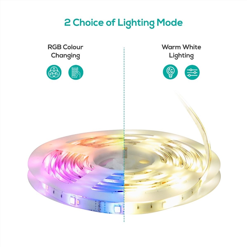Activiva 5m IP65 Smart RGB & Warm White LED Strip Lights/Product Detail/Bulbs