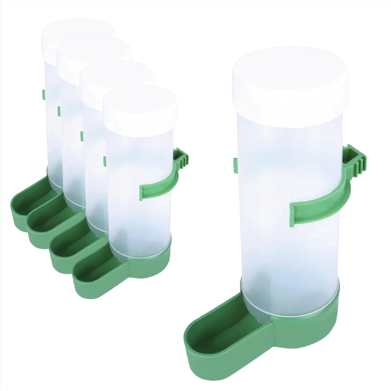 Buy 5x Bird Cage Food Dispenser Feeder Automatic Online Sanity