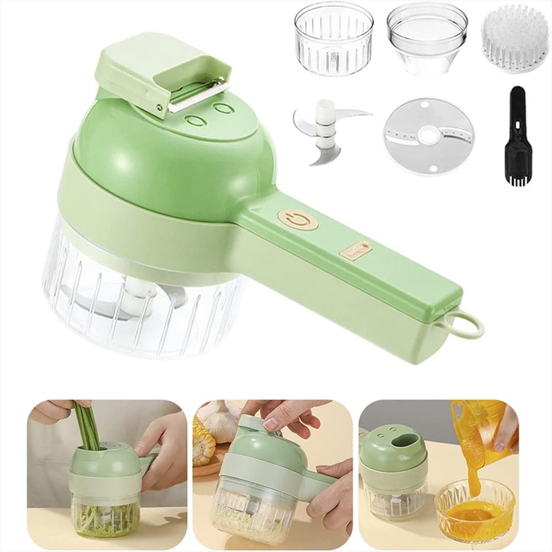 4 In 1 Handheld Electric Vegetable Cutter/Product Detail/Decor
