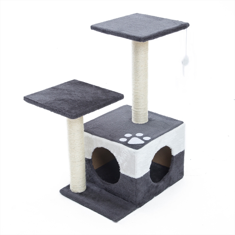 Paw Mate 69cm Grey Cat Tree M/Product Detail/Pet Accessories