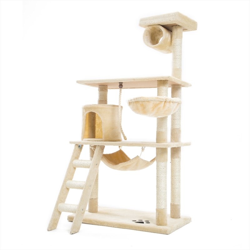 Paw Mate 140cm Beige Cat Tree/Product Detail/Pet Accessories