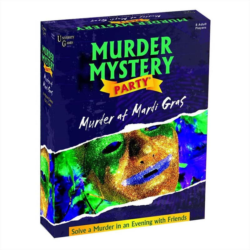 Murder Mystery Party Game - Mardi Gras/Product Detail/Card Games