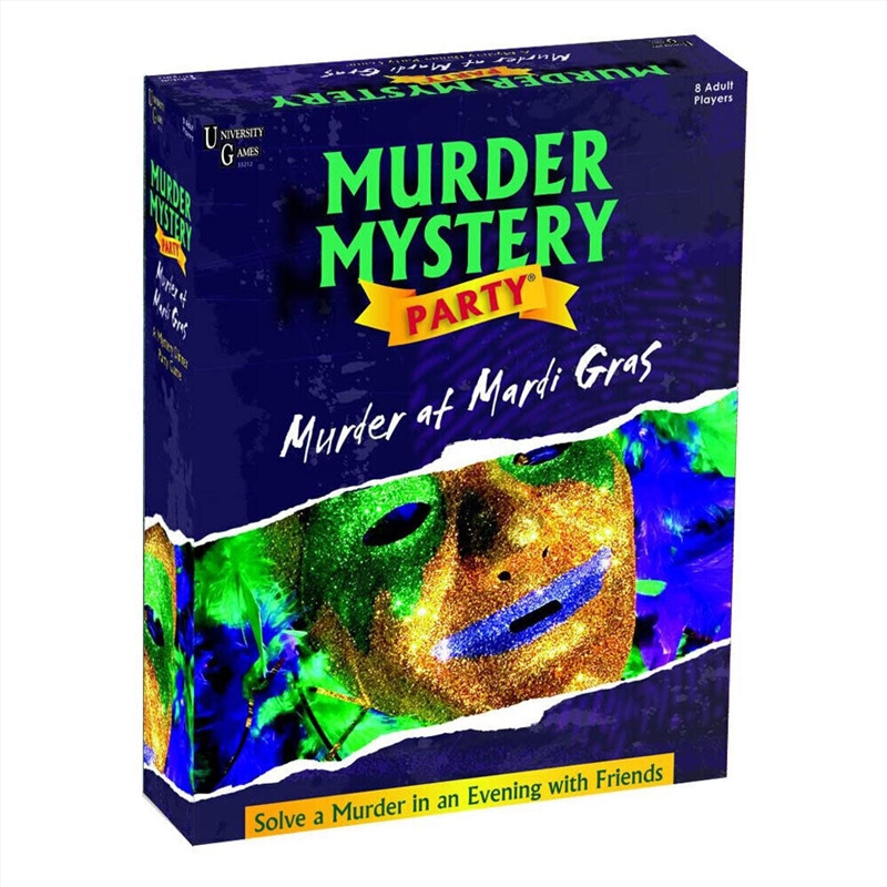 Murder Mystery Party Game - Mardi Gras/Product Detail/Card Games