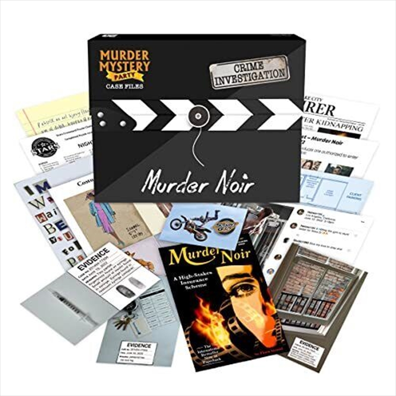 Case Filess - Murder Noir/Product Detail/Card Games