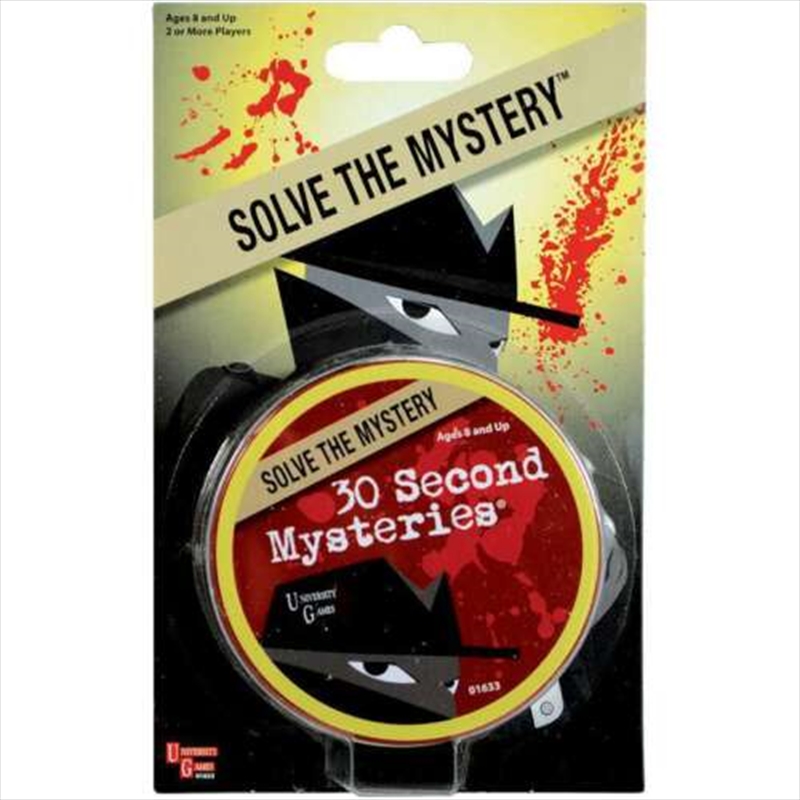 30 Second Mysteries/Product Detail/Card Games