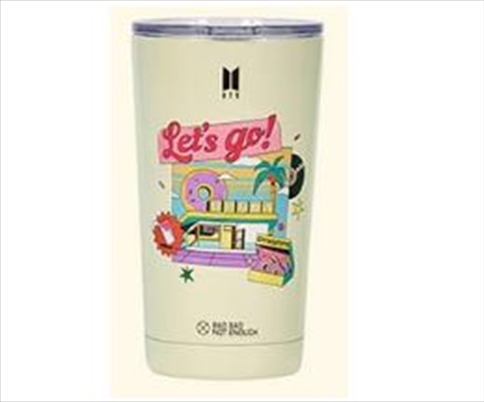 BBNE BTS Dynamite Water Tumbler - Ivory/Product Detail/To Go Cups