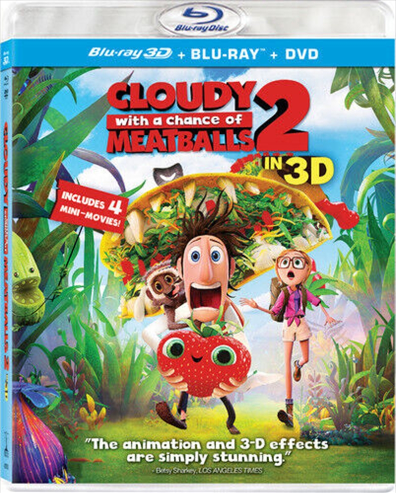 Cloudy With A Chance Of Meat 2 Blu-ray 3D/Product Detail/Animated