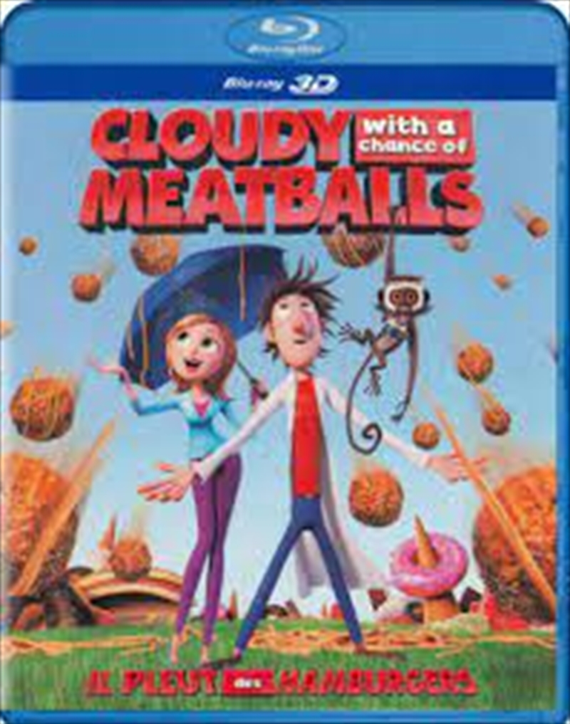 Cloudy With A Chance Of Meatballs Blu-ray 3D/Product Detail/Animated