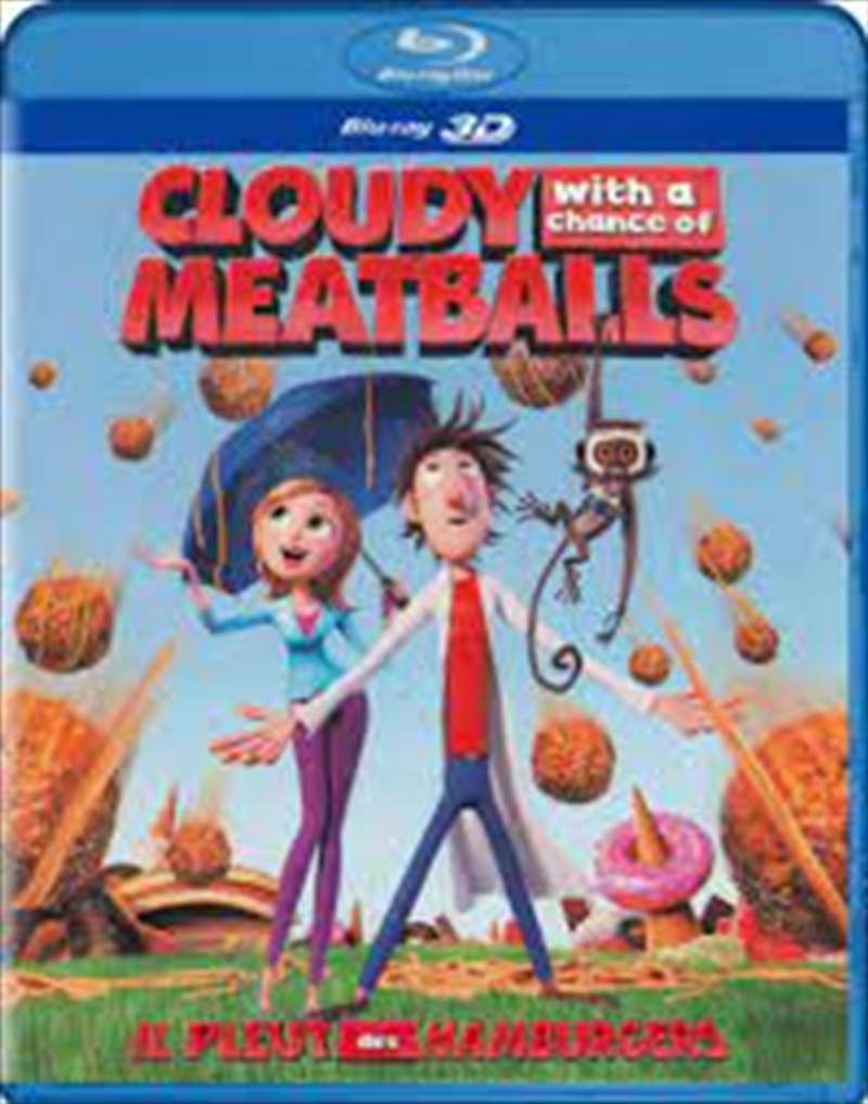 Cloudy With A Chance Of Meatballs Blu-ray 3D/Product Detail/Animated