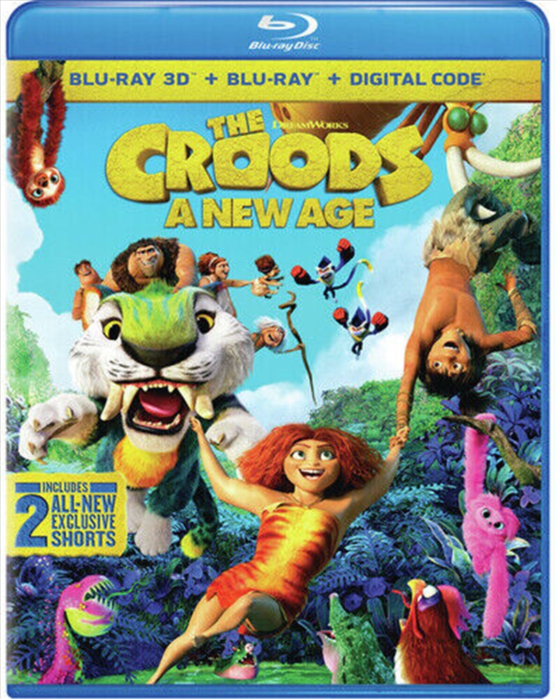Croods: New Age Blu-ray 3D/Product Detail/Animated