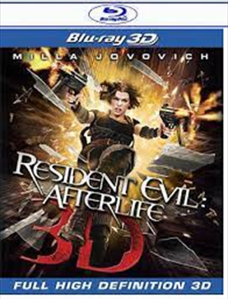 Resident Evil: Afterlife Blu-ray 3D/Product Detail/Action
