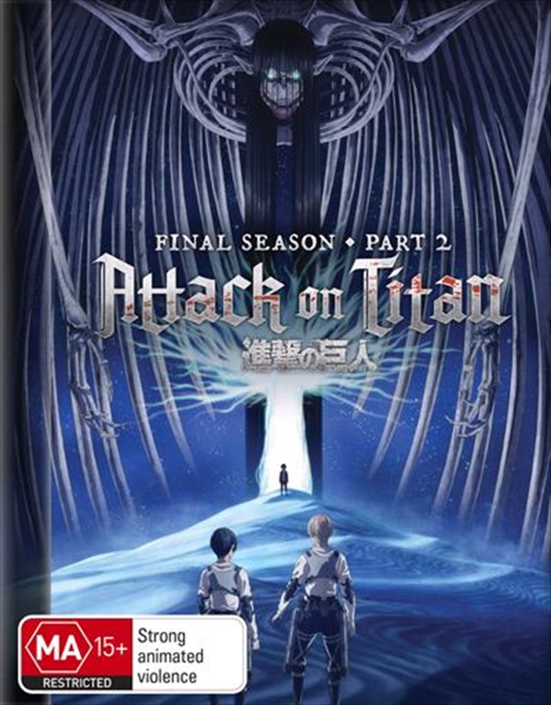 Attack on Titan Final Season Reveals Volume 4 Blu-ray Cover and
