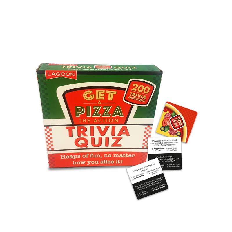 Get A Pizza The Action Trivia Quiz/Product Detail/Card Games
