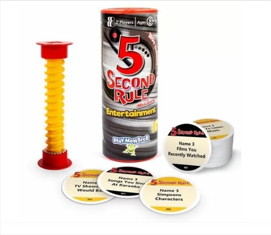 5 Second Rule - Entertainment Mini Game/Product Detail/Board Games