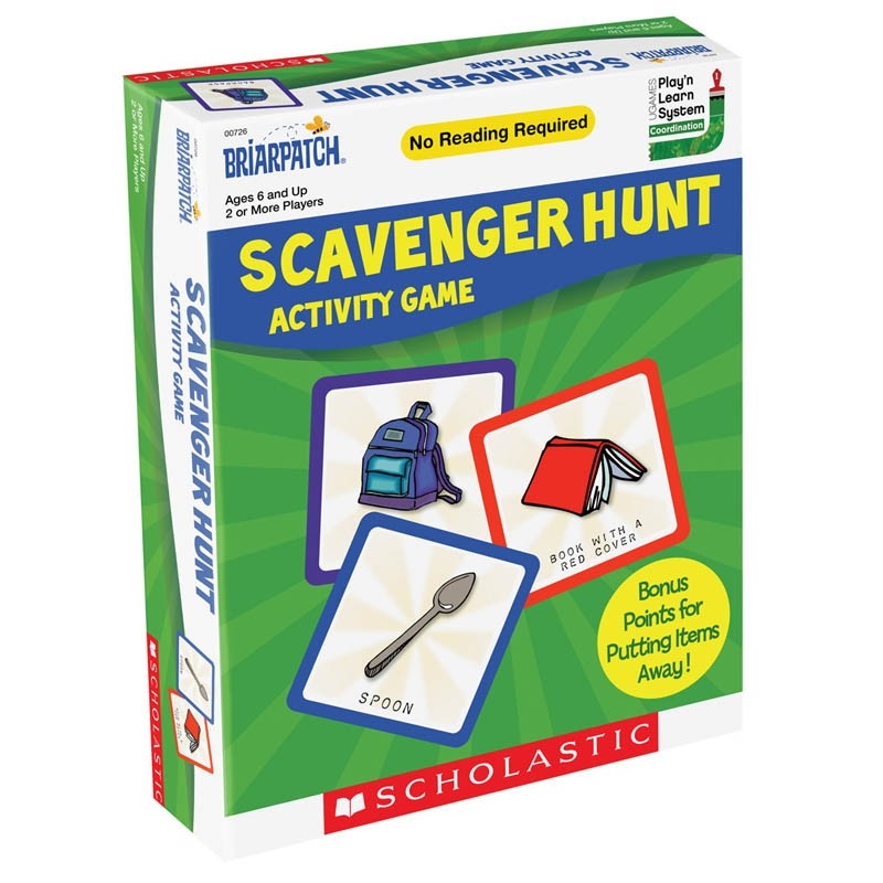 Scholastic Scavenger Hunt/Product Detail/Card Games