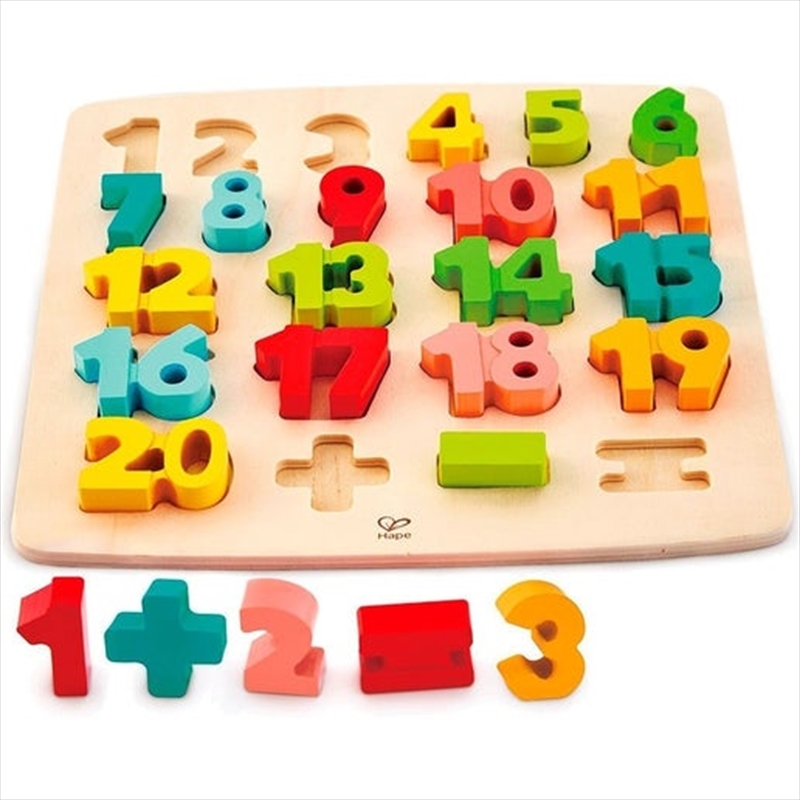 Hape Chunky Number Math Puzzle/Product Detail/Toys