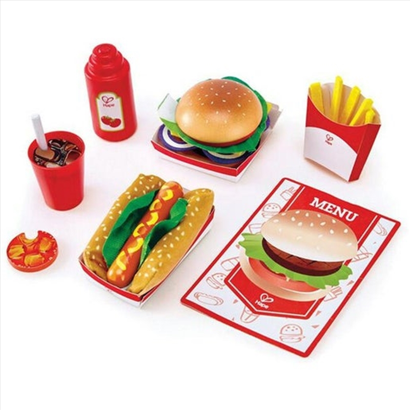 Hape Fast Food Set/Product Detail/Toys