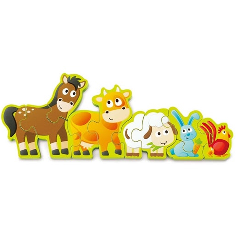Hape Numbers & Farm Animals Puzzle/Product Detail/Toys
