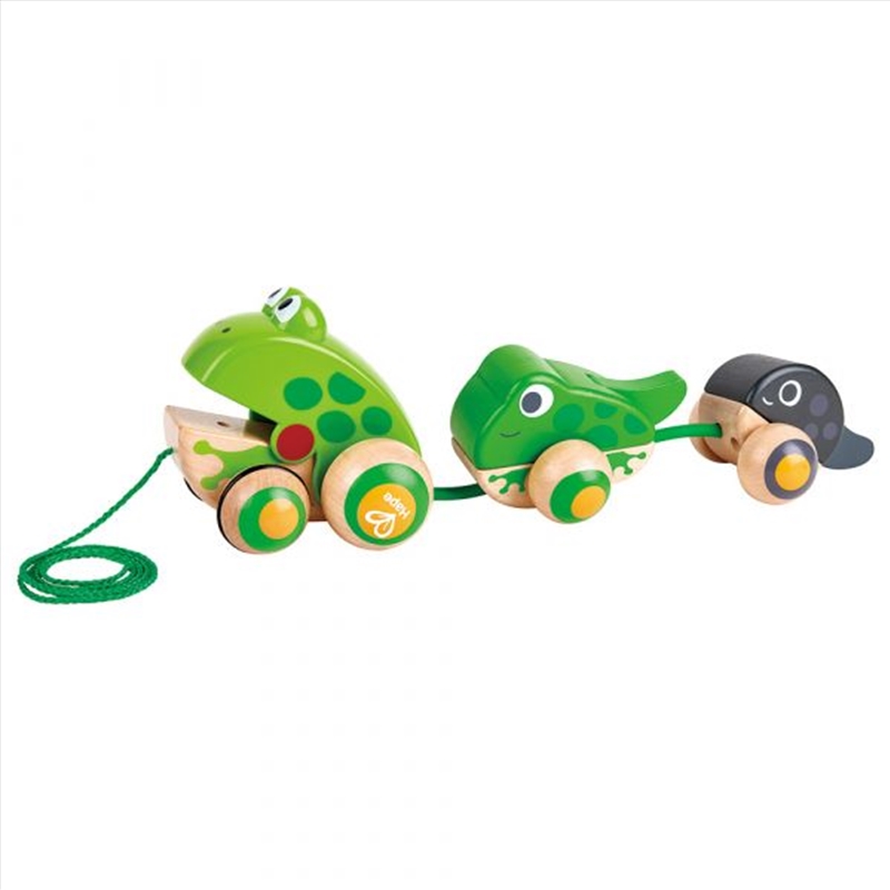 Hape Pull-Along Frog Family/Product Detail/Toys