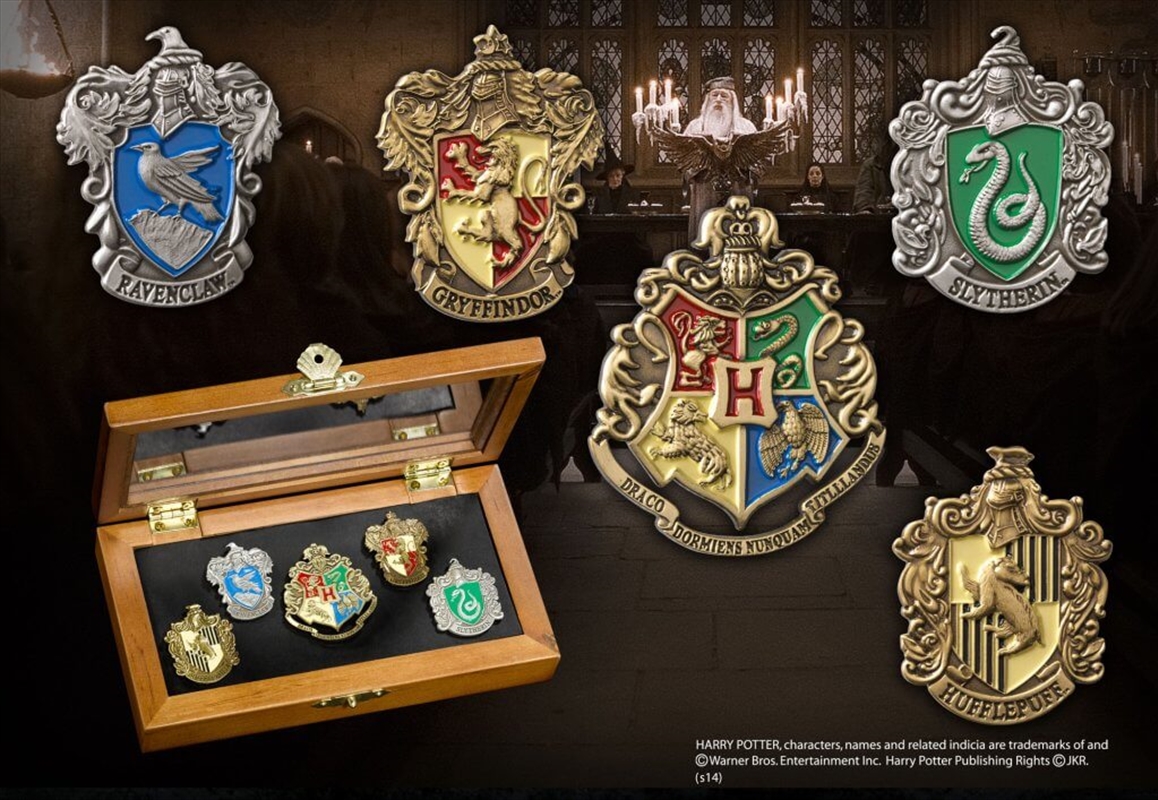 Harry Potter - Hogwarts House Pins/Product Detail/Collectables