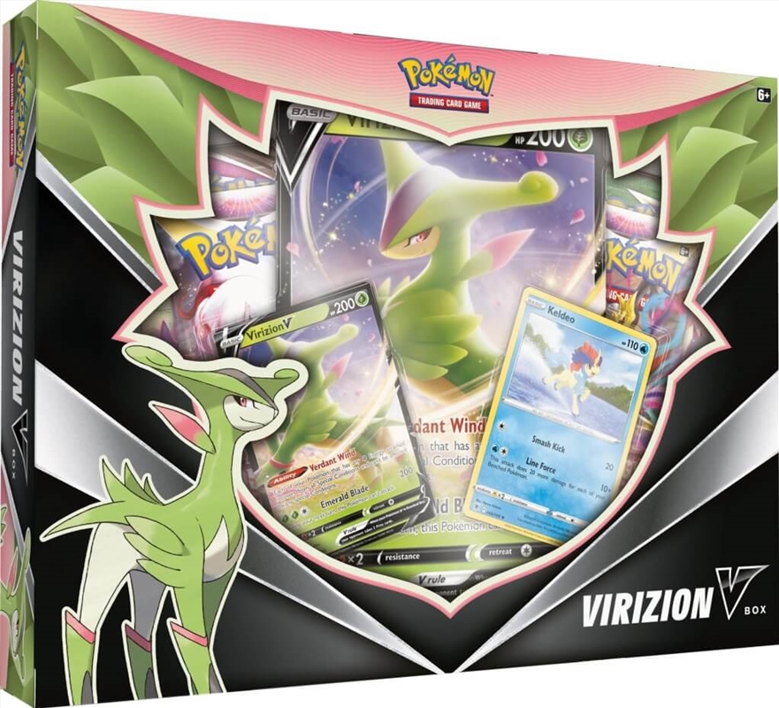 Pokemon- Virizion V Box/Product Detail/Card Games
