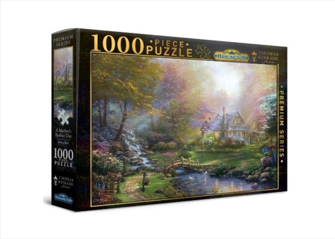 Harlington Thomas Kinkade Puzzles - A Mother’s Perfect Day 1000pc/Product Detail/Jigsaw Puzzles