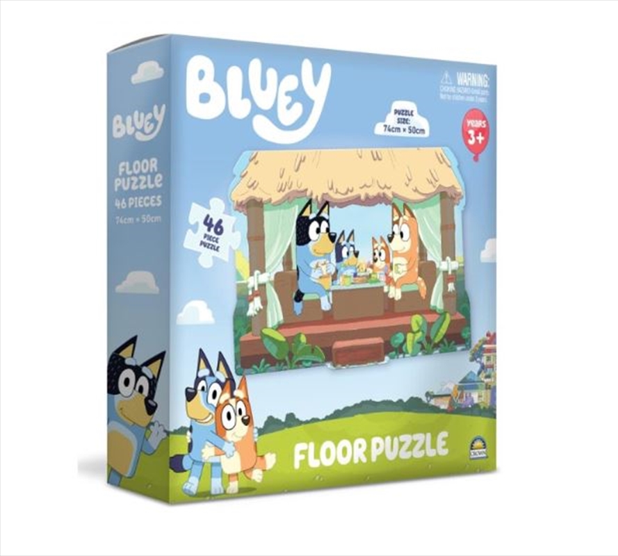 Bluey 46pce Floor Puzzle/Product Detail/Jigsaw Puzzles