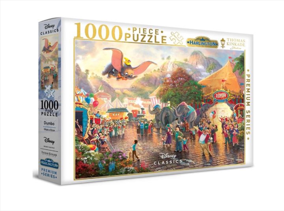 Harlington Thomas Kinkade Puzzles - Disney - Dumbo 1000pc/Product Detail/Jigsaw Puzzles