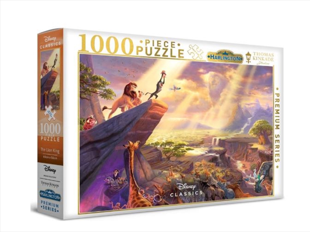 Harlington Thomas Kinkade Puzzles - Disney - The Lion King 1000pc/Product Detail/Jigsaw Puzzles