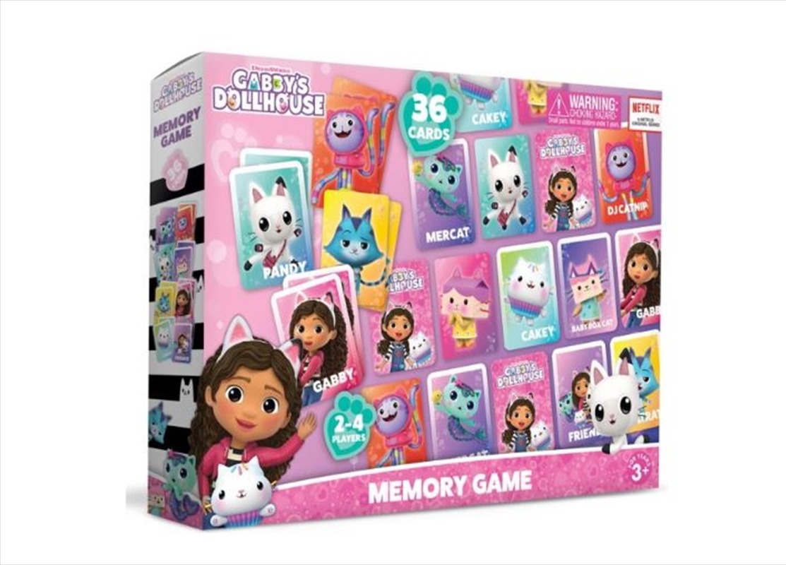 Gabby's Dollhouse Memory Game/Product Detail/Card Games