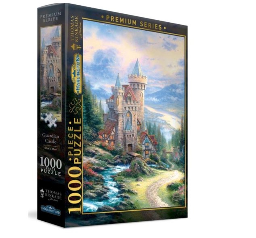 Harlington Thomas Kinkade Puzzles - Guardian Castle 1000pc/Product Detail/Jigsaw Puzzles