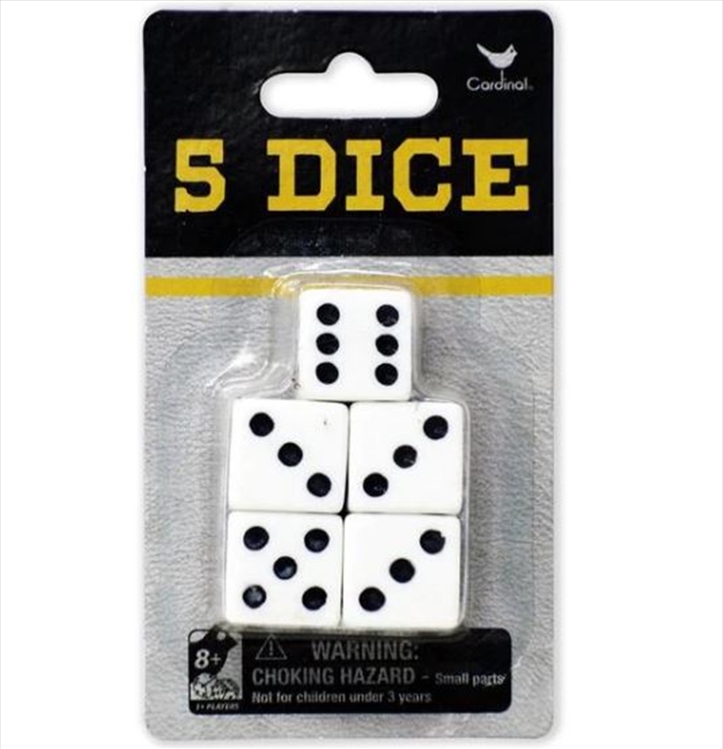 Pack Of 5 Dice/Product Detail/Games