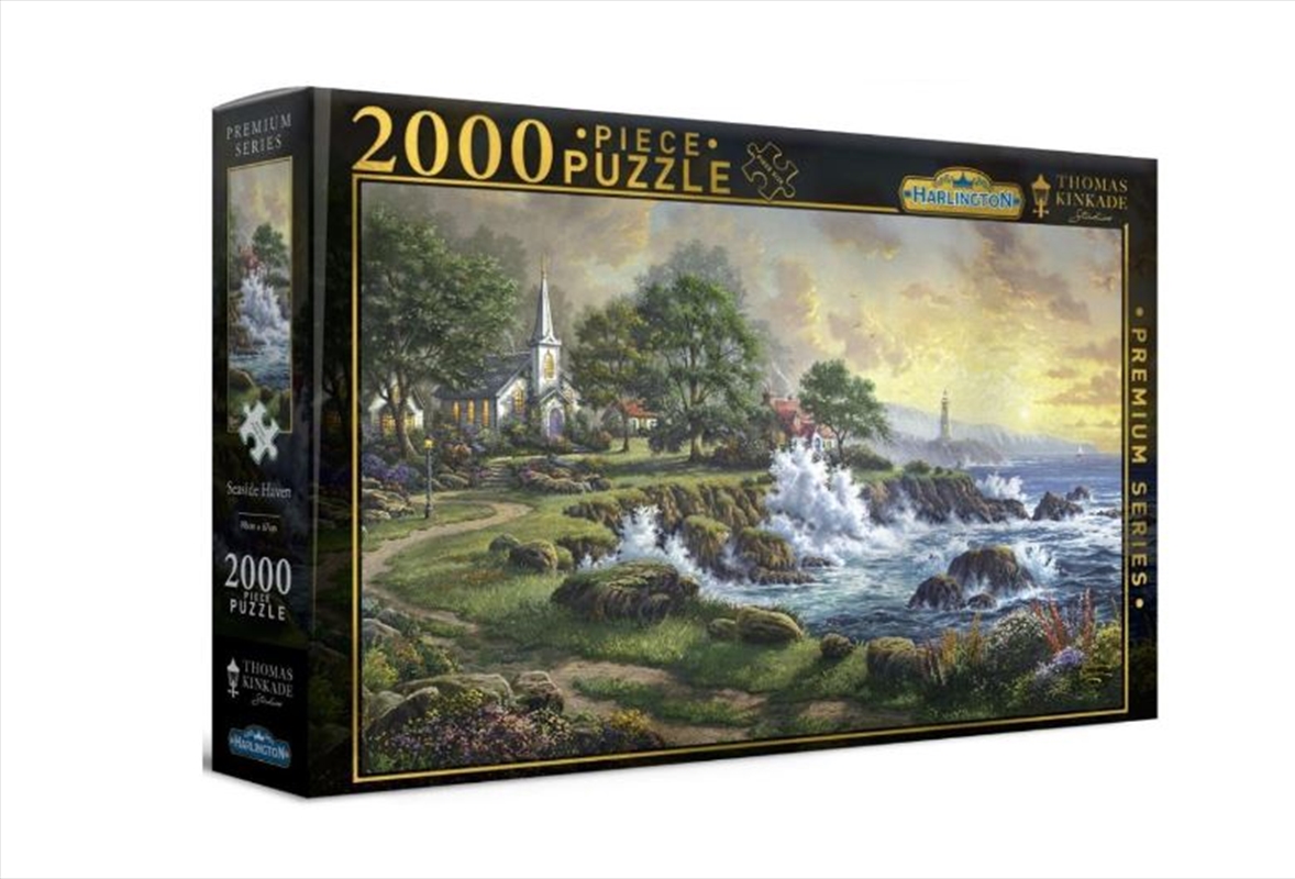 Harlington Thomas Kinkade Puzzles - Seaside Haven 2000pc/Product Detail/Jigsaw Puzzles