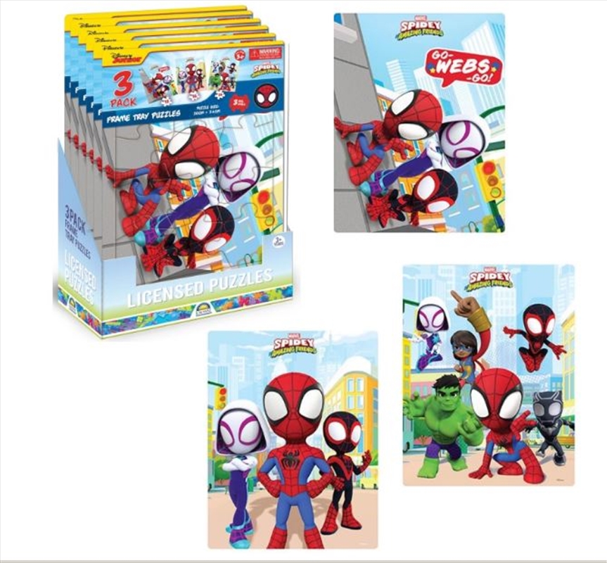 Spidey and his amazing friends - online puzzle