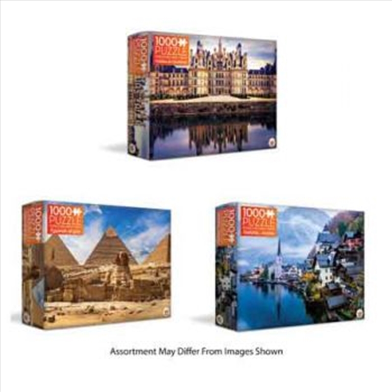 Regal 1000 Piece Travel Series (SENT AT RANDOM)/Product Detail/Jigsaw Puzzles