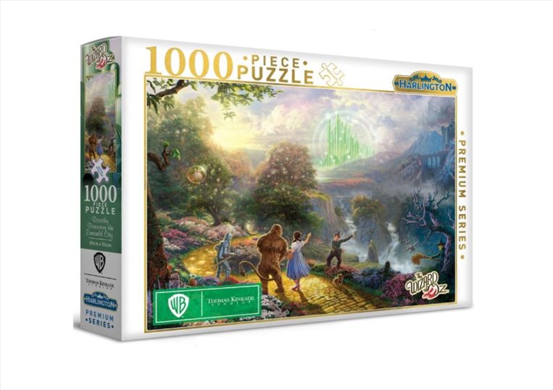 Harlington Thomas Kinkade Puzzles - WB - Dorothy Discovers the Emerald City 1000pc/Product Detail/Jigsaw Puzzles