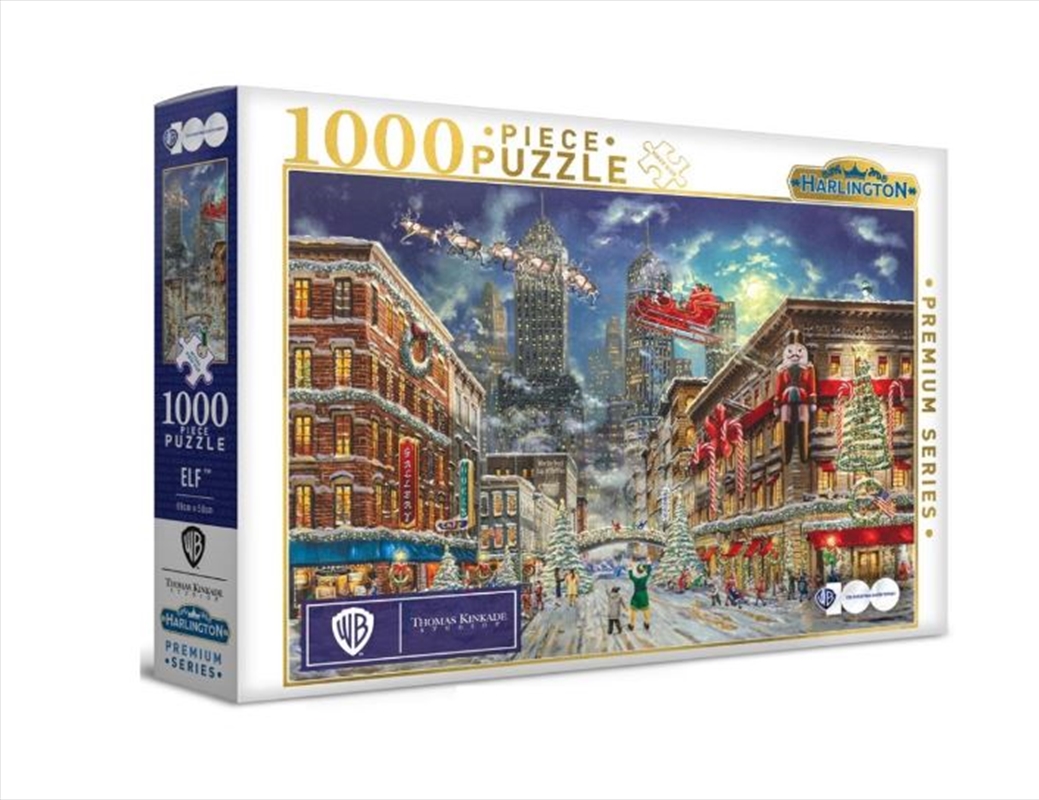 Harlington Thomas Kinkade Puzzles - WB - Elf 1000pc/Product Detail/Jigsaw Puzzles