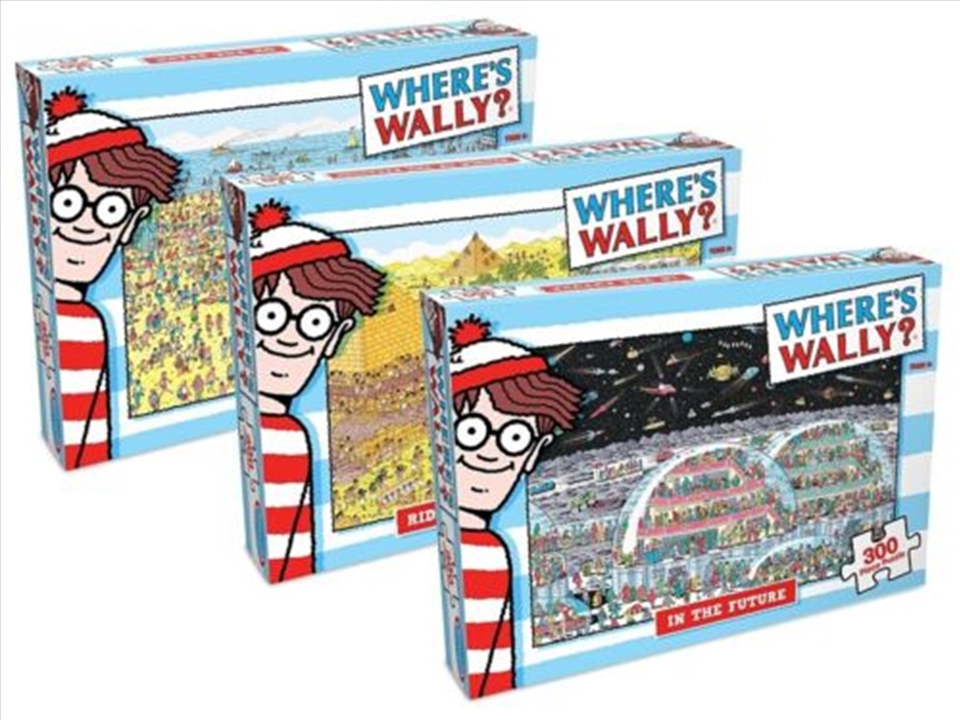 Where's Wally 300pce Puzzle (SENT AT RANDOM)/Product Detail/Jigsaw Puzzles
