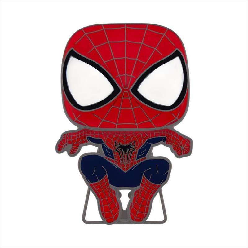 Spider-Man: No Way Home - Amazing Spider-Man 4" Pop! Pin/Product Detail/Buttons & Pins