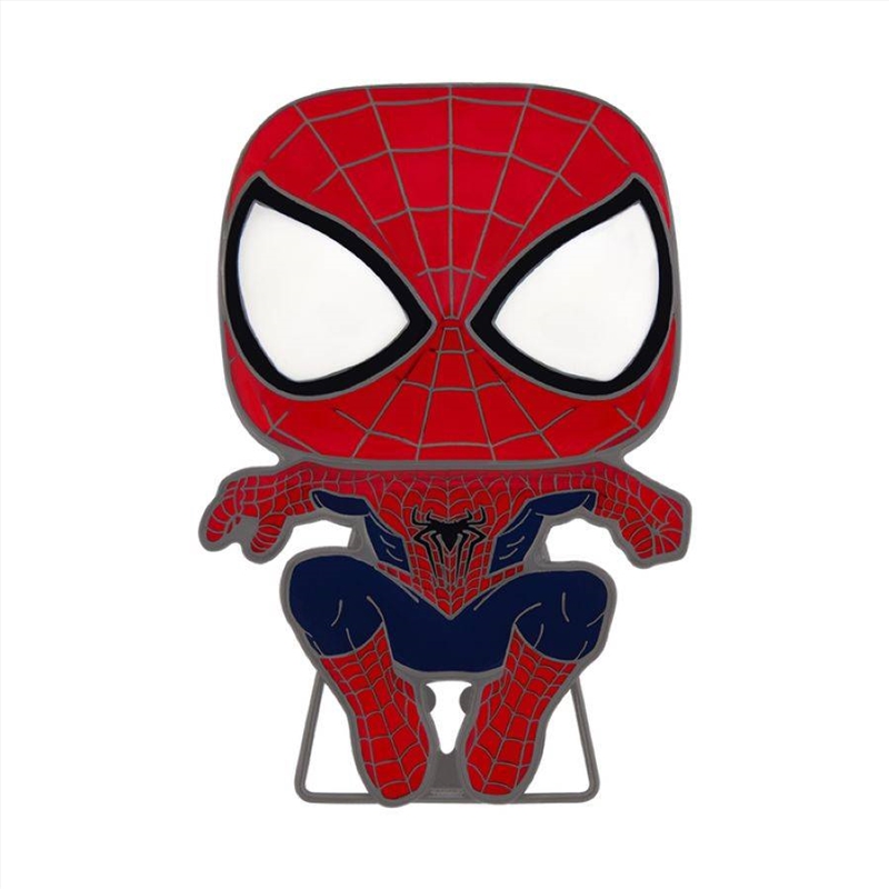 Spider-Man: No Way Home - Amazing Spider-Man 4" Pop! Pin/Product Detail/Buttons & Pins
