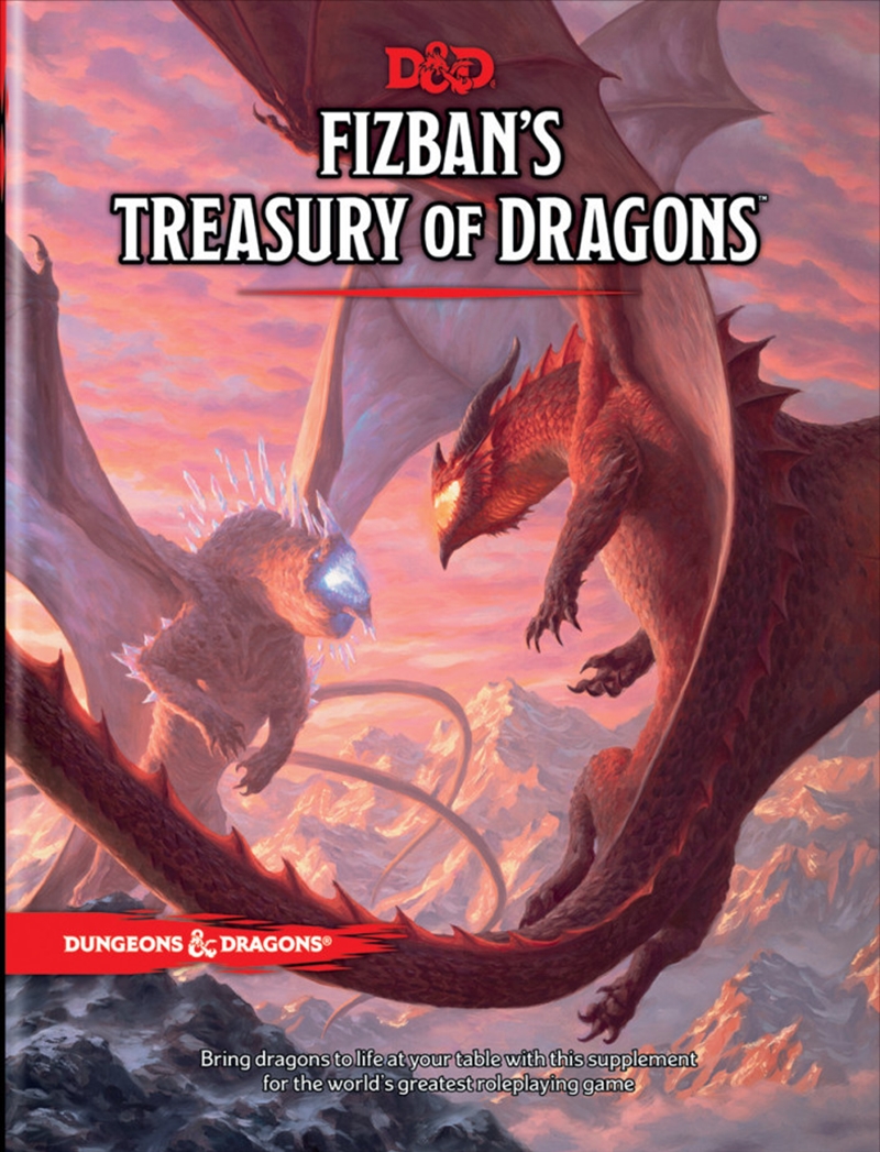 Dungeons & Dragons Fizbans Treasury of Dragons Hardcover/Product Detail/Games