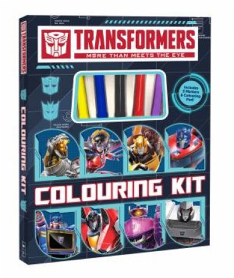Transformers - Colouring Kit/Product Detail/Kids Colouring