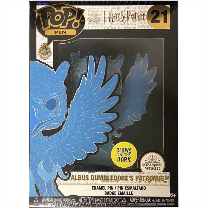 Harry Potter - Patronus Dumbledore Pop! Enamel Pin/Product Detail/Buttons & Pins
