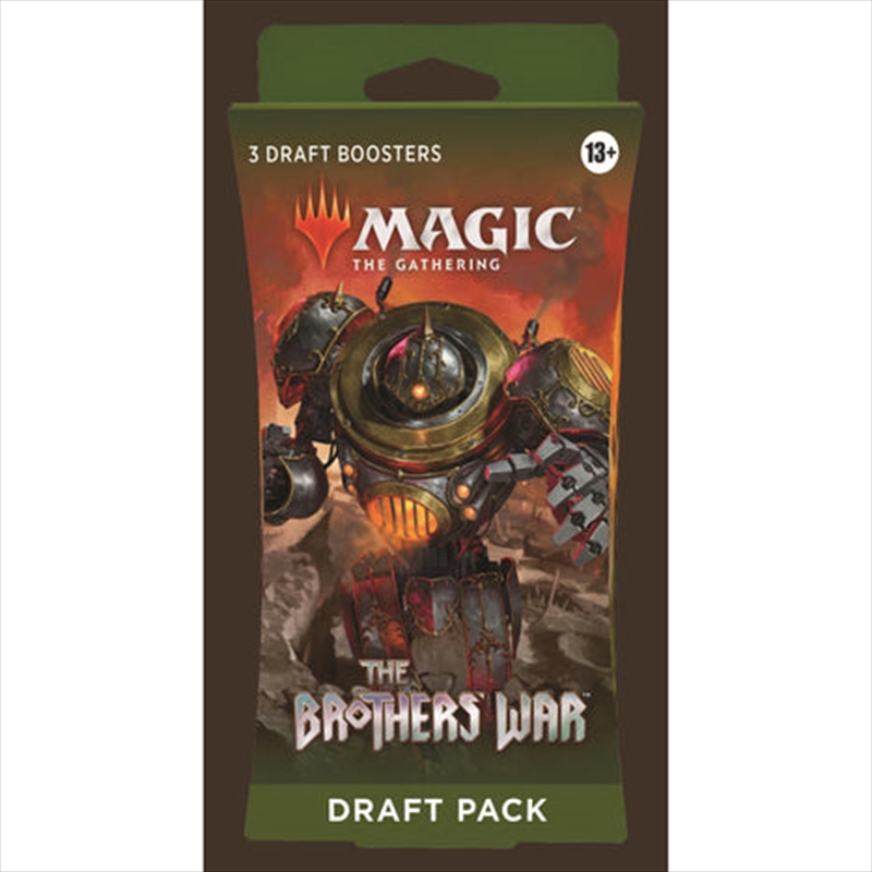 Magic the Gathering - The Brothers War - Draft Booster 3-Pack/Product Detail/Card Games