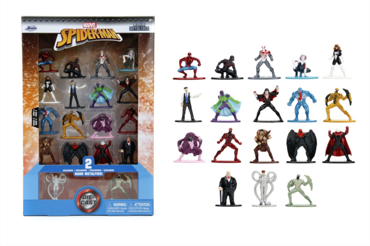 Marvel Comics - Spider-Man Nano Figures [18 Pack]/Product Detail/Figurines