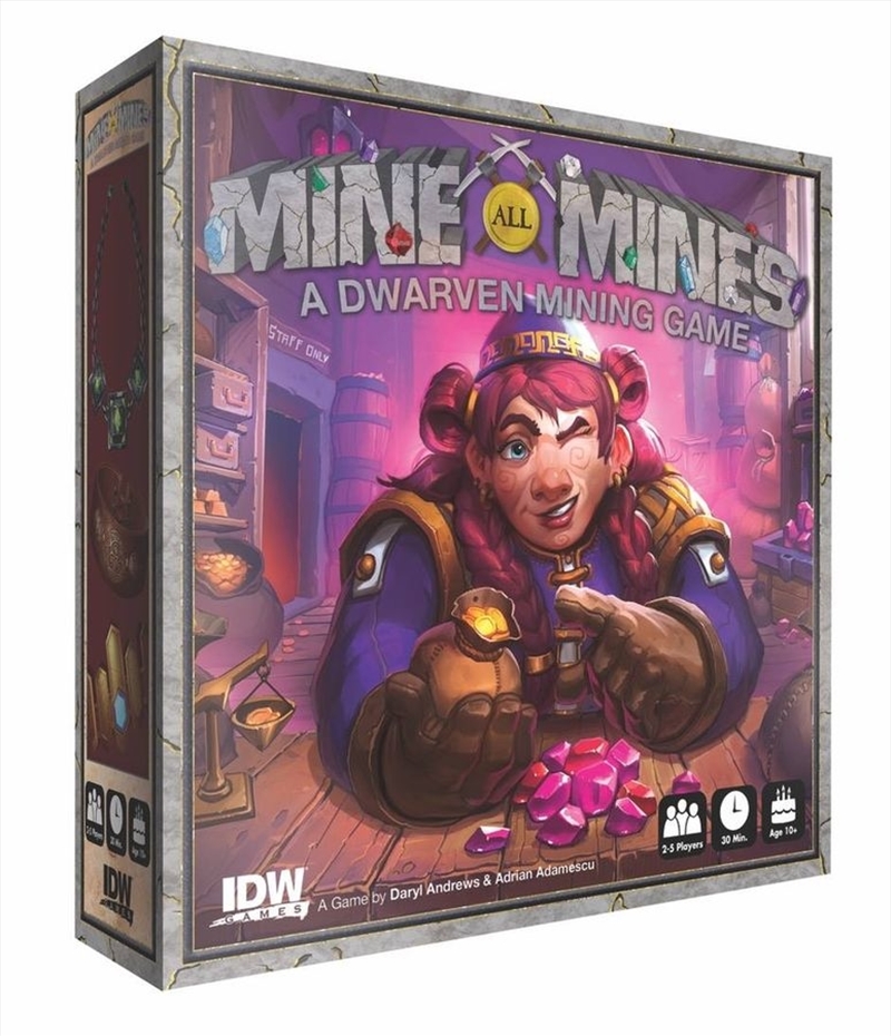 Mine All Mines - A Dwarven Mining Board Game/Product Detail/Board Games
