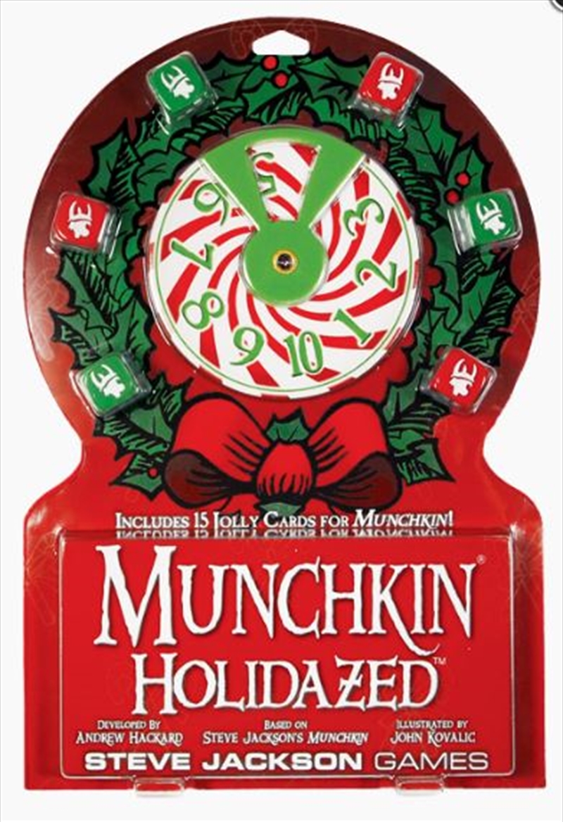 Munchkin - Holidazed Boosters/Dice Expansion/Product Detail/Board Games